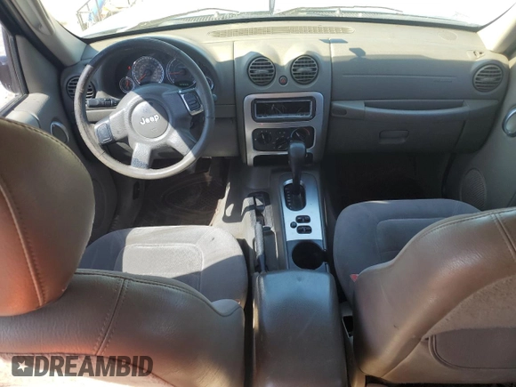 2005 Jeep Liberty Limited with VIN 1J4GK58K35W625406, listed as a Copart auction lot 46988565 with 223,860 mi miles and Salvage Title. Bid and sale history available at carsss.com. Image 8.