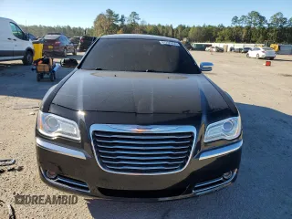 2014 Chrysler 300 with VIN 2C3CCAEGXEH323009, listed as a Copart auction lot 81795254 with 101,256 mi miles and Salvage Title. Bid and sale history available at carsss.com. Image 5.