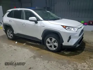 2020 Toyota RAV4 Hybrid Limited with VIN JTMDWRFV6LD540456, listed as a Copart auction lot 44146595 with 36,561 mi miles and Salvage Title. Bid and sale history available at carsss.com. Image 12.
