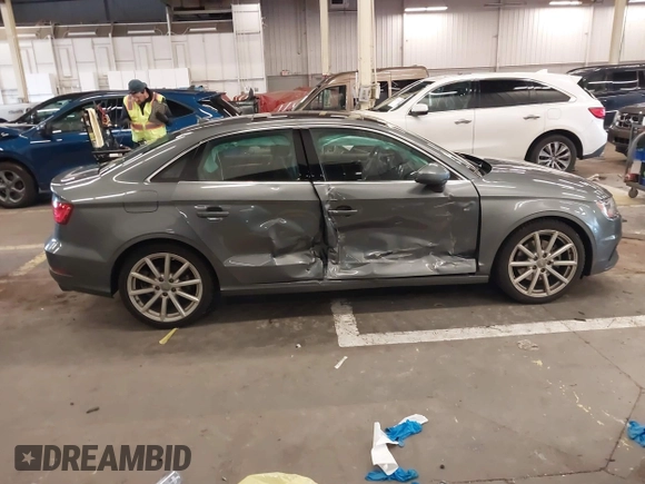 2016 Audi A3 2.0T Premium Plus with VIN WAUE8GFF9G1026035, listed as a IAAI auction lot 41786928 with 113,710 mi miles. Bid and sale history available at carsss.com. Image 13.