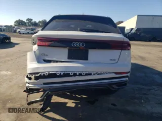 2023 Audi Q8 Premium Plus with VIN WA1EVBF13PD016600, listed as a Copart auction lot 72583044 with 31,983 mi miles and Salvage title. Bid and sale history available at DreamBid. Image 6.