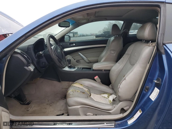 2009 Infiniti G37 Coupe Journey with VIN JNKCV64E79M605354, listed as a Copart auction lot 84034154 with NaN miles and Non Repairable. Bid and sale history available at carsss.com. Image 7.
