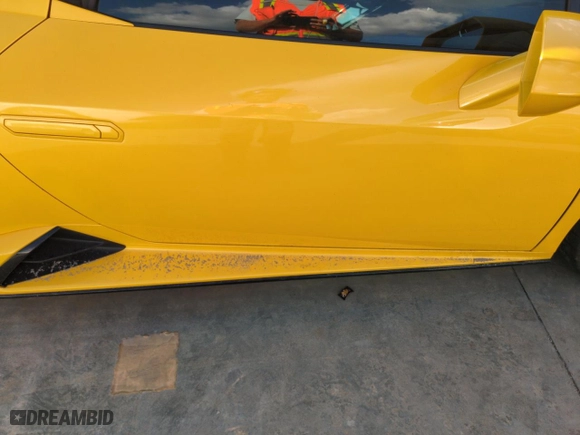 2023 Lamborghini Huracan EVO with VIN ZHWUT5ZF1PLA23321, listed as a Copart auction lot 74672934 with NaN miles and Non Repairable. Bid and sale history available at carsss.com. Image 12.