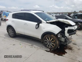 2018 Kia Sportage EX with VIN KNDPNCAC5J7404155, listed as a Copart auction lot 55111775 with 189,691 mi miles and Salvage title. Bid and sale history available at DreamBid. Image 4.