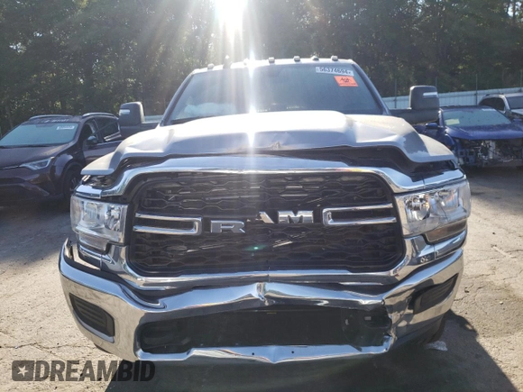 2023 Ram 2500 Tradesman with VIN 3C6UR4HJ2PG516319, listed as a Copart auction lot 56374694 with 6,823 mi miles and Salvage Title. Bid and sale history available at carsss.com. Image 5.
