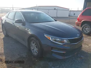 2017 Kia Optima LX with VIN 5XXGT4L30HG158576, listed as a IAAI auction lot 42292248 with 186,743 mi miles and . Bid and sale history available at DreamBid. Image 1.