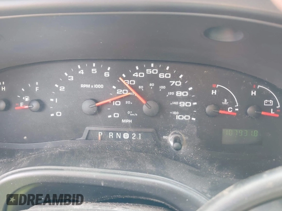 2004 Ford Econoline Cargo Commercial with VIN 1FTNE24W34HA52697, listed as a IAAI auction lot 41919725 with 107,931 mi miles and . Bid and sale history available at carsss.com. Image 7.