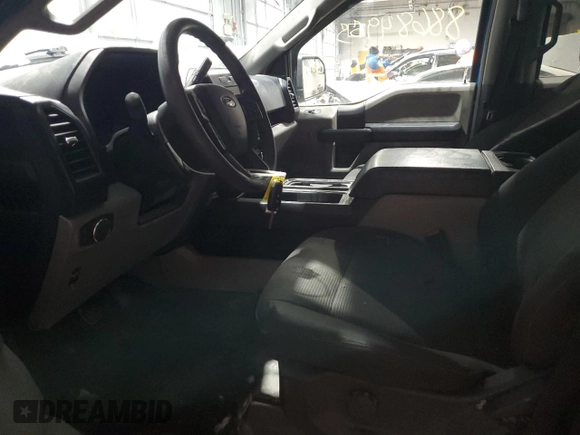2020 Ford F-150 XL with VIN 1FTEW1EP3LFB83329, listed as a Copart auction lot 45917085 with 101,300 mi miles and Salvage Title. Bid and sale history available at DreamBid. Image 7.