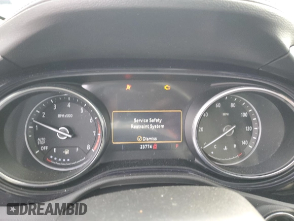 2023 Buick Encore GX Preferred with VIN KL4MMBS21PB151955, listed as a Copart auction lot 86513444 with 23,774 mi miles and Salvage title. Bid and sale history available at DreamBid. Image 9.