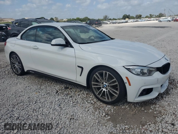 2017 BMW 4 Series 430i z VIN WBA4U7C55H5D43181, wystawiony jako Copart lot #54221125 z przebiegiem 43 048 mil mil oraz Szkoda całkowita • Salvage title. Historia ofert i sprzedaży dostępna na DreamBid. Obrazek 4.
