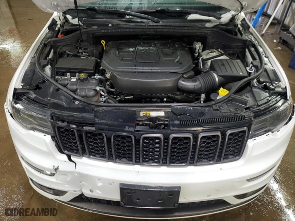 2021 Jeep Grand Cherokee Overland with VIN 1C4RJFCGXMC527435, listed as a Copart auction lot 49642405 with 84,485 mi miles and Salvage Title. Bid and sale history available at carsss.com. Image 11.