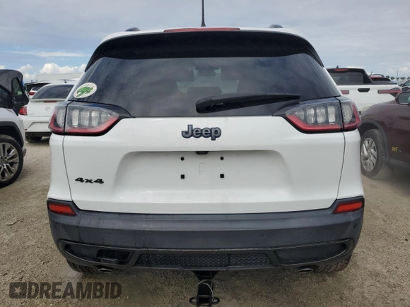 2020 Jeep Cherokee Latitude with VIN 1C4PJMCX5LD507307, listed as a Copart auction lot 74572464 with 42,173 mi miles and Non Repairable. Bid and sale history available at carsss.com. Image 6.