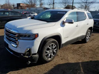 2020 GMC Acadia SLT with VIN 1GKKNULS4LZ236198, listed as a Copart auction lot 48355845 with 79,647 mi miles and Salvage Title. Bid and sale history available at DreamBid. Image 1.