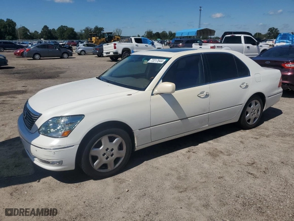 2005 Lexus LS 430 with VIN JTHBN36F355002051, listed as a Copart auction lot 73317644 with 150,260 mi miles and Clean Title. Bid and sale history available at carsss.com. Image 1.