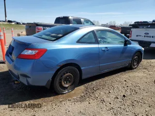 2008 Honda Civic Cpe LX with VIN 2HGFG11638H004082, listed as a Copart auction lot 54259395 with 274,929 mi miles and Salvage Title. Bid and sale history available at carsss.com. Image 3.