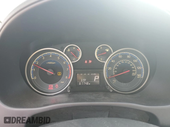 2013 Suzuki SX4 with VIN JS2YB5A47D6100469, listed as a Copart auction lot 72170814 with 67,748 mi miles and Salvage Title. Bid and sale history available at DreamBid. Image 9.