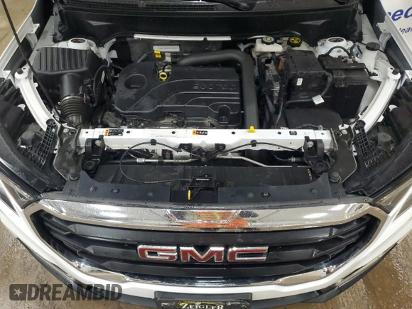 2023 GMC Terrain SLE with VIN 3GKALMEGXPL162082, listed as a Copart auction lot 63858125 with 146,913 mi miles and Clean title. Bid and sale history available at DreamBid. Image 12.