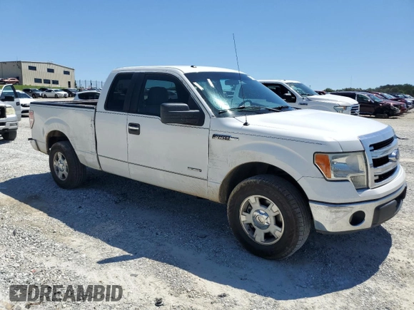 2011 Ford F-150 XL with VIN 1FTFX1CF2BFD00084, listed as a Copart auction lot 57750125 with 241,875 mi miles and Salvage title. Bid and sale history available at DreamBid. Image 4.