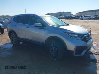 2020 Honda CR-V EX-L with VIN 7FARW1H84LE030599, listed as a IAAI auction lot 41758597 with 79,458 mi miles. Bid and sale history available at carsss.com. Image 1.