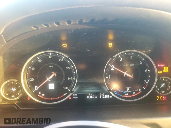 2016 BMW X6 xDrive50i with VIN 5UXKU6C53G0R99908, listed as a Copart auction lot 75877754 with 112,289 mi miles and Clean Title. Bid and sale history available at carsss.com. Image 9.