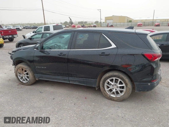 2024 Chevrolet Equinox LT with VIN 3GNAXUEG9RL244296, listed as a IAAI auction lot 42124390 with 36,135 mi miles and . Bid and sale history available at DreamBid. Image 14.
