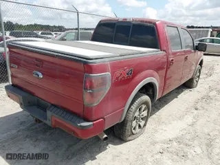 2013 Ford F-150 XL with VIN 1FTFW1ET7DKG25460, listed as a IAAI auction lot 42043591 with 1 mi miles. Bid and sale history available at carsss.com. Image 4.