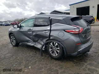 2015 Nissan Murano Platinum with VIN 5N1AZ2MH1FN283666, listed as a Copart auction lot 47431525 with 164,388 mi miles and Salvage Title. Bid and sale history available at carsss.com. Image 2.
