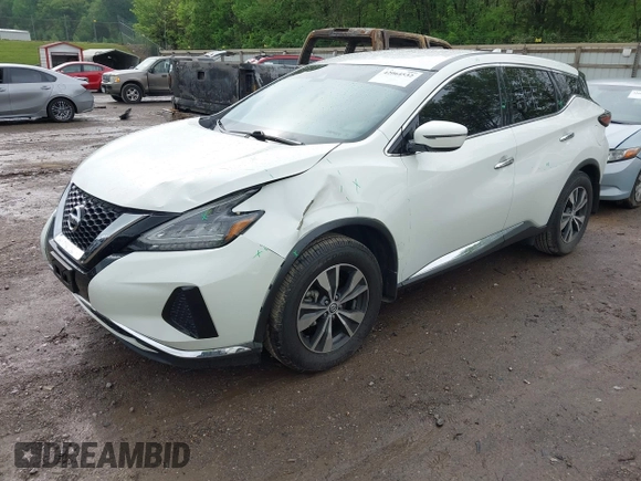 2020 Nissan Murano S with VIN 5N1AZ2AS9LN155848, listed as a IAAI auction lot 42064532 with 60,594 mi miles and . Bid and sale history available at carsss.com. Image 17.