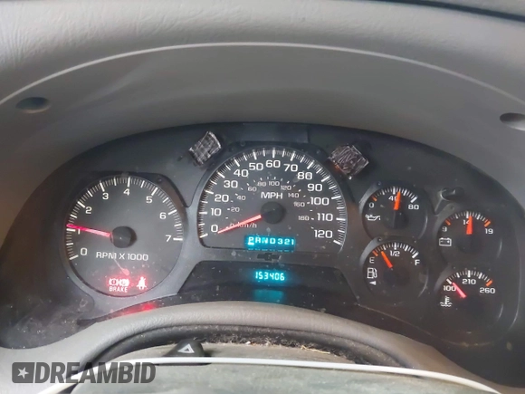 2005 Chevrolet TrailBlazer LT with VIN 1GNDT13S652299380, listed as a IAAI auction lot 42136545 with 153,406 mi miles and . Bid and sale history available at DreamBid. Image 7.