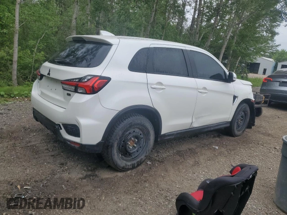 2021 Mitsubishi Outlander Sport SE with VIN JA4AJVAW1MU602612, listed as a Copart auction lot 62534435 with 100,988 mi miles and Salvage title. Bid and sale history available at DreamBid. Image 3.