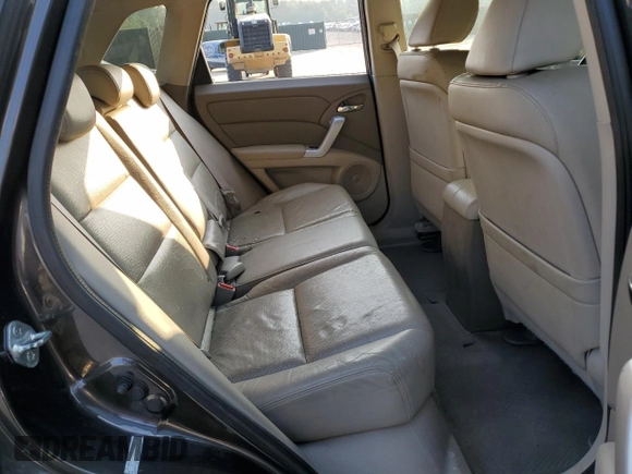 2009 Acura RDX Technology with VIN 5J8TB18589A002925, listed as a Copart auction lot 62224635 with Not provided miles and Salvage title. Bid and sale history available at DreamBid. Image 11.