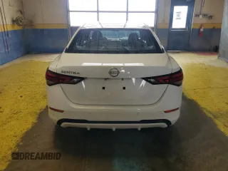 2025 Nissan Sentra S z VIN 3N1AB8BVXSY226340, wystawiony jako Copart lot #59864455 z przebiegiem 19 597 mil mil oraz Czysty tytuł • Clean title. Historia ofert i sprzedaży dostępna na DreamBid. Obrazek 6.