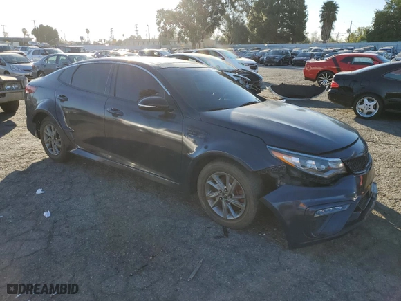 2019 Kia Optima SX with VIN 5XXGW4L20KG315190, listed as a Copart auction lot 87968565 with 99,161 mi miles and Salvage Title. Bid and sale history available at carsss.com. Image 4.
