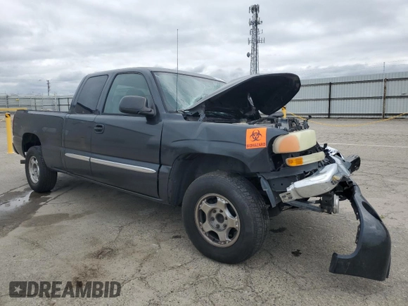 2004 GMC Sierra 1500 SLE with VIN 2GTEC19TX41337799, listed as a Copart auction lot 51488885 with Not Provided miles and Non Repairable. Bid and sale history available at DreamBid. Image 4.