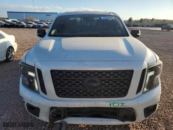 2018 Nissan Titan SV with VIN 1N6AA1E61JN529902, listed as a Copart auction lot 42363625 with 51,545 mi miles and Salvage Title. Bid and sale history available at carsss.com. Image 5.