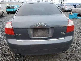 2004 Audi A4 3.0L with VIN WAULT68E34A145165, listed as a Copart auction lot 87502675 with 0 mi miles and Salvage Title. Bid and sale history available at carsss.com. Image 6.