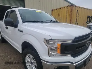2019 Ford F-150 XL with VIN 1FTFX1E58KKF04545, listed as a IAAI auction lot 42122049 with 98,856 mi miles. Bid and sale history available at carsss.com. Image 1.