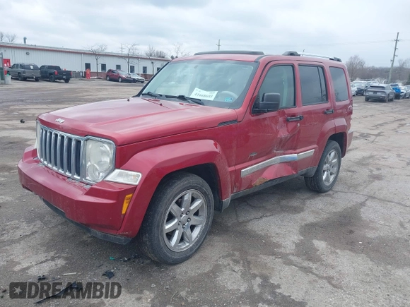 2008 Jeep Liberty Limited with VIN 1J8GN58K68W161456, listed as a IAAI auction lot 41668693 with 142,445 mi miles and . Bid and sale history available at carsss.com. Image 2.