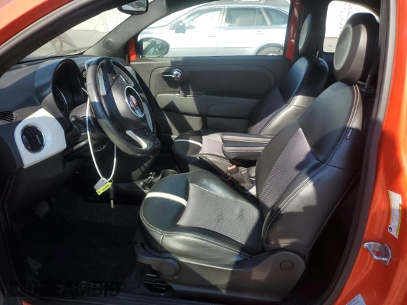2016 FIAT 500e with VIN 3C3CFFGE4GT184019, listed as a Copart auction lot 41605715 with 36,051 mi miles and Clean title. Bid and sale history available at DreamBid. Image 7.