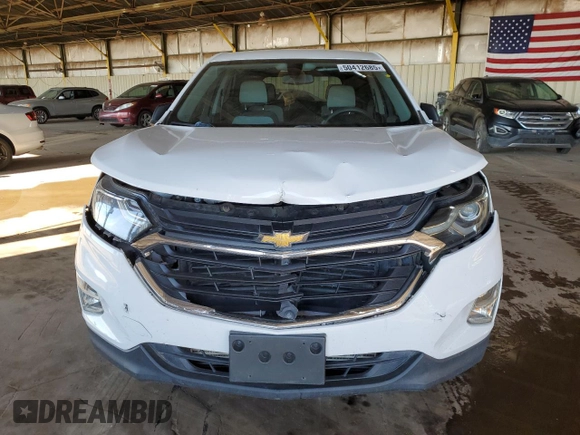 2019 Chevrolet Equinox LS with VIN 3GNAXHEV5KS595174, listed as a Copart auction lot 50412685 with 108,253 mi miles and Salvage Title. Bid and sale history available at carsss.com. Image 5.