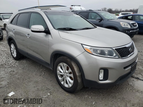 2015 Kia Sorento EX with VIN 5XYKU4A7XFG598276, listed as a Copart auction lot 44856095 with 0 mi miles and Clean Title. Bid and sale history available at carsss.com. Image 4.