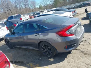 2020 Honda Civic Sedan Sport with VIN 19XFC2F81LE011756, listed as a IAAI auction lot 41667156 with 79,527 mi miles. Bid and sale history available at carsss.com. Image 14.