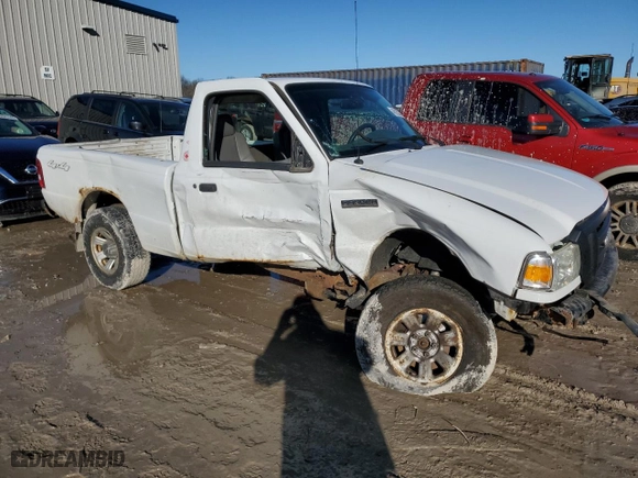 2007 Ford Ranger XL with VIN 1FTYR11U77PA92743, listed as a Copart auction lot 46225375 with 158,816 mi miles and Non Repairable. Bid and sale history available at carsss.com. Image 4.