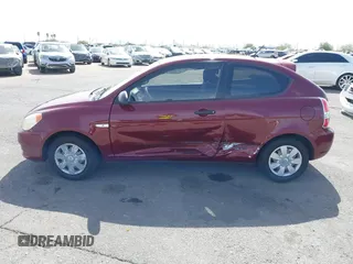 2007 Hyundai Accent GS with VIN KMHCM36C57U042263, listed as a IAAI auction lot 41688785 with 65,176 mi miles. Bid and sale history available at carsss.com. Image 14.