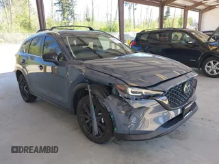 2024 Mazda CX-5 S Carbon Edition with VIN JM3KFBCL2R0510458, listed as a IAAI auction lot 42184516 with 4,474 mi miles and . Bid and sale history available at DreamBid. Image 1.