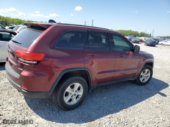 2017 Jeep Grand Cherokee Laredo with VIN 1C4RJEAG4HC674871, listed as a Copart auction lot 52828515 with 121,824 mi miles and Clean Title. Bid and sale history available at carsss.com. Image 3.