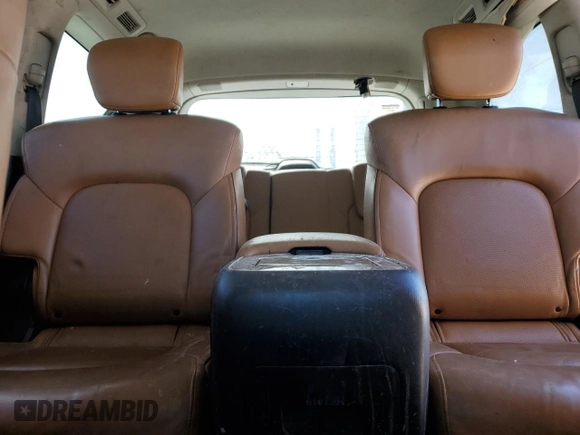 2017 Infiniti QX80 Signature Edition with VIN JN8AZ2NE5H9158159, listed as a Copart auction lot 45513605 with 127,249 mi miles and Salvage Title. Bid and sale history available at carsss.com. Image 10.