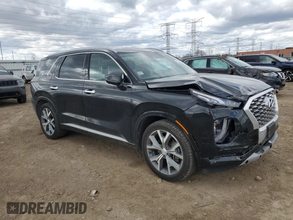 2021 Hyundai Palisade Limited z VIN KM8R5DHE4MU274893, wystawiony jako Copart lot #53147545 z przebiegiem 56 179 mil mil oraz Szkoda całkowita • Salvage title. Historia ofert i sprzedaży dostępna na DreamBid. Obrazek 4.