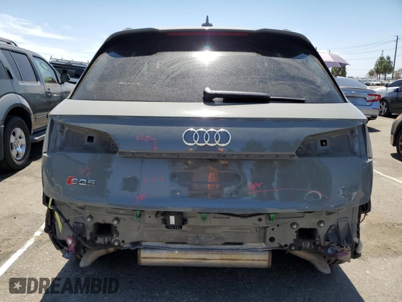 2021 Audi SQ5 Premium Plus with VIN WA1B4AFY9M2028996, listed as a Copart auction lot 65391394 with 51,799 mi miles and Salvage Title. Bid and sale history available at DreamBid. Image 6.