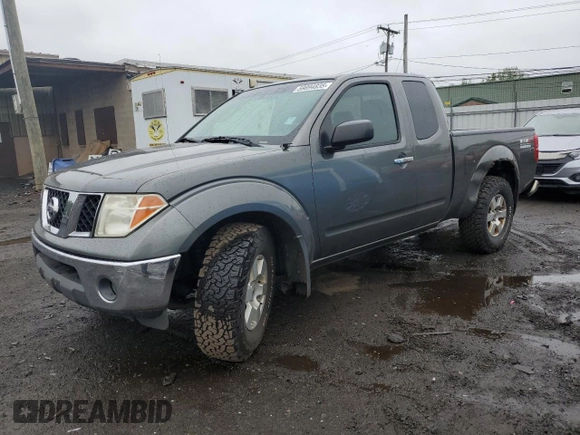 2008 Nissan Frontier SE with VIN 1N6AD06W08C427917, listed as a Copart auction lot 59894835 with 172,058 mi miles and Salvage title. Bid and sale history available at DreamBid. Image 1.